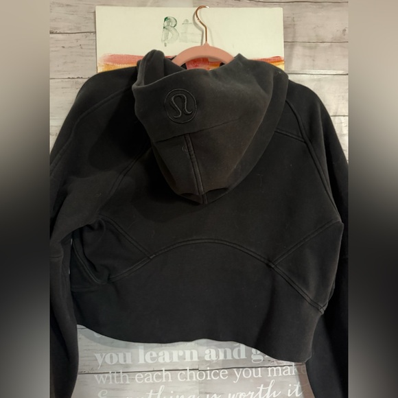Lululemon Oversized Black Scuba Xs/s Black - Picture 2 of 7
